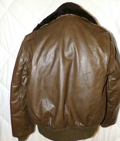 Vintage Jacket sz 38 Fonzie Bomber style - Picture 3 of 6
